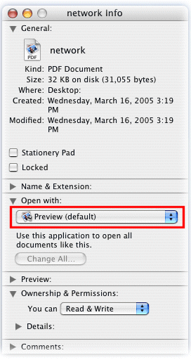 Adobe reader for mac send item to background file